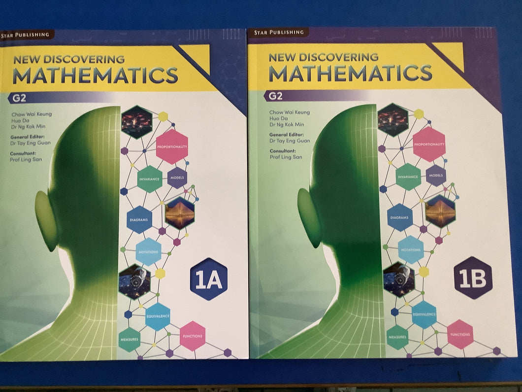 KRSS Mathematics Discovering Maths Textbook 1A & 1B (G2)