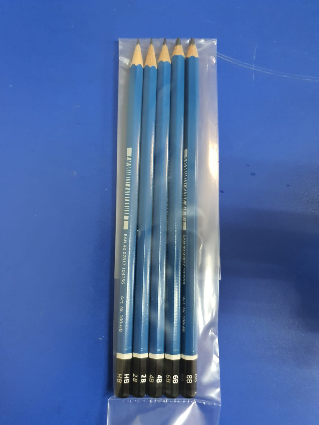 A set of Pencils (HB, 2B, 4B, 6B, 8B) (Art/D&T)